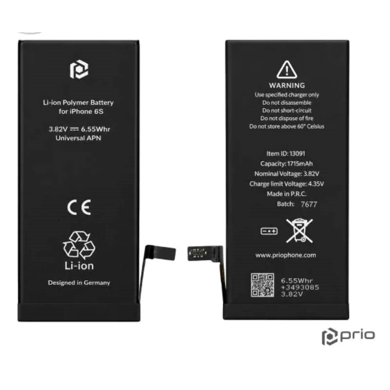 Μπαταρία Prio Συμβατή για Apple iPhone 6S - 1715 mAh