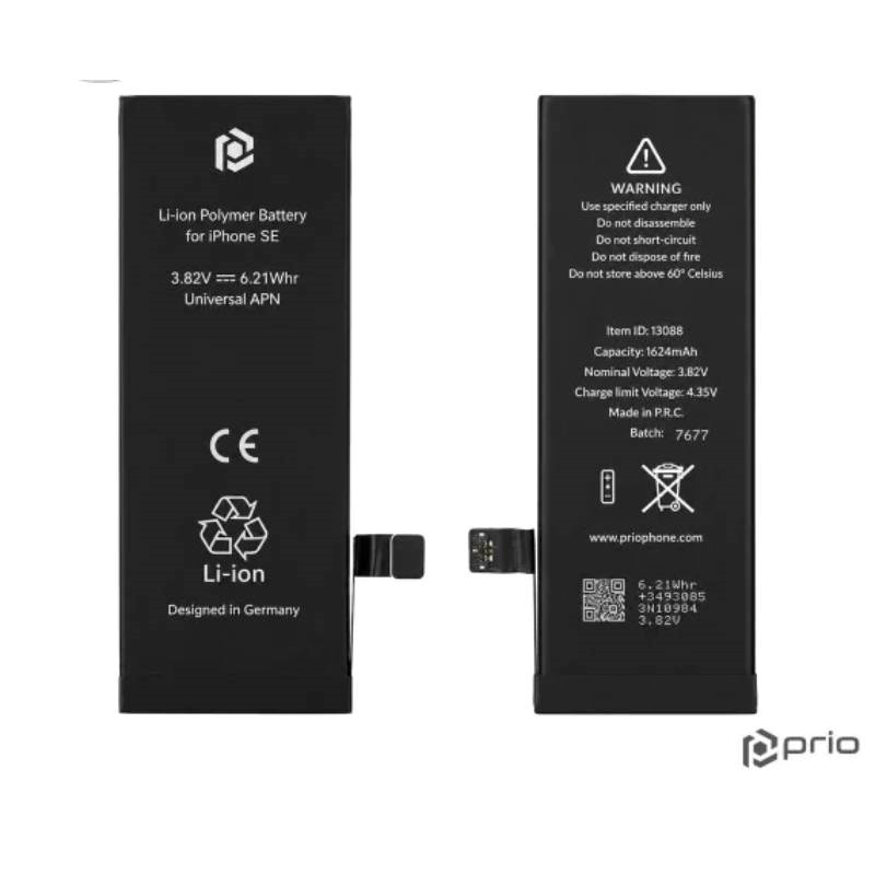 Μπαταρία Prio Συμβατή με Apple iPhone SE (2016) - 1624 mAh