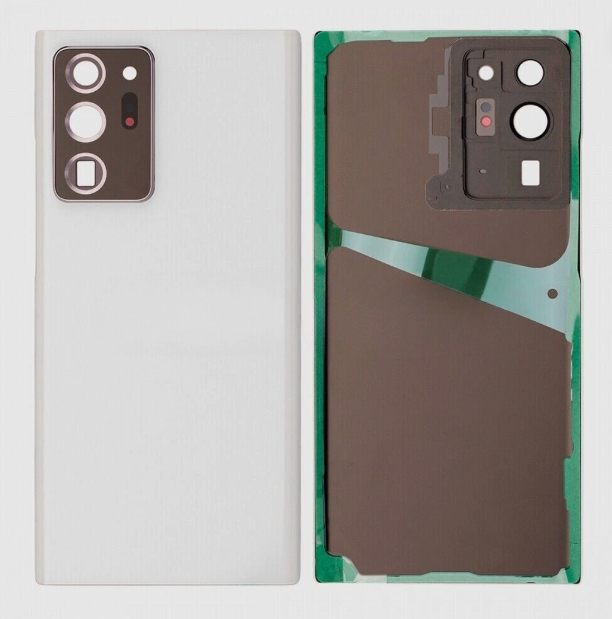OEM Πίσω Καπάκι με Τζαμάκι Κάμερας για Samsung Galaxy Note 20 Ultra 5G N985 / N986 Χρώμα: Mystic White