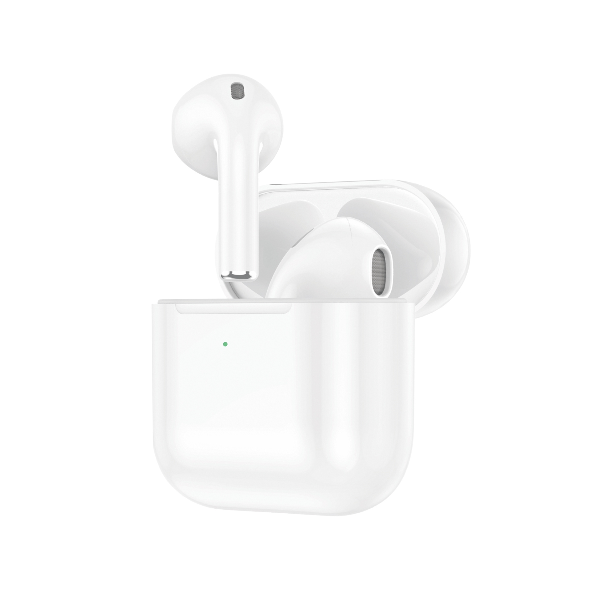 Foneng BL101 Mini TWS Ασύρματα Ακουστικά με Θήκη Φόρτισης - Λευκό