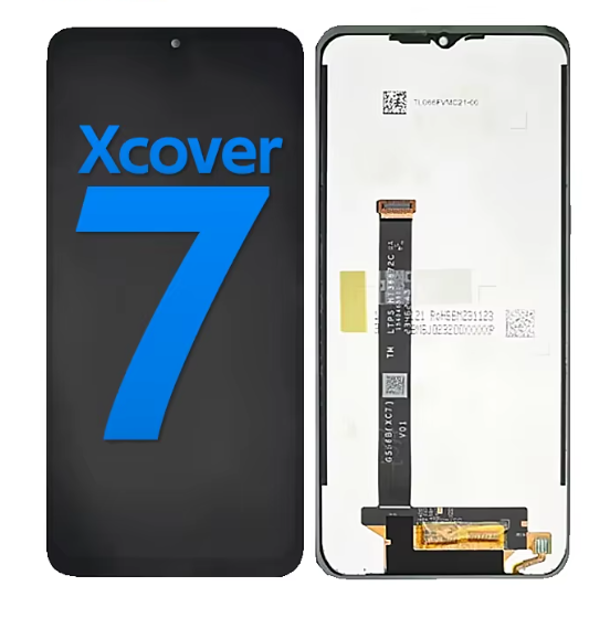 OEM Full HD Οθόνη LCD με Μηχανισμό Αφής για Samsung Galaxy Xcover 7 5G G556 Χρώμα: Μαύρο