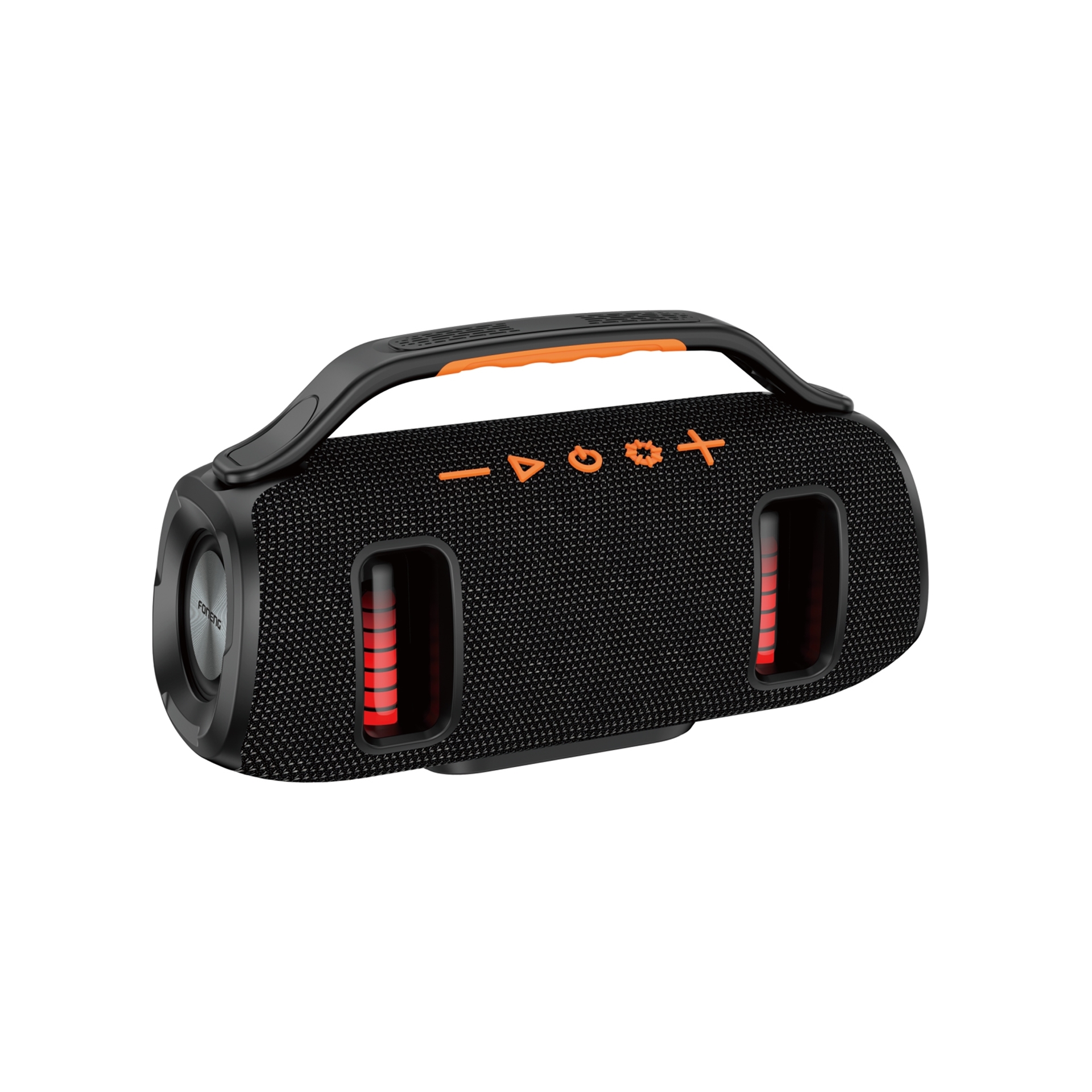 Foneng M6 Deep Bass Portable Bluetooth Speaker With Sd Card And Fm Radio With Handle - Μαύρο