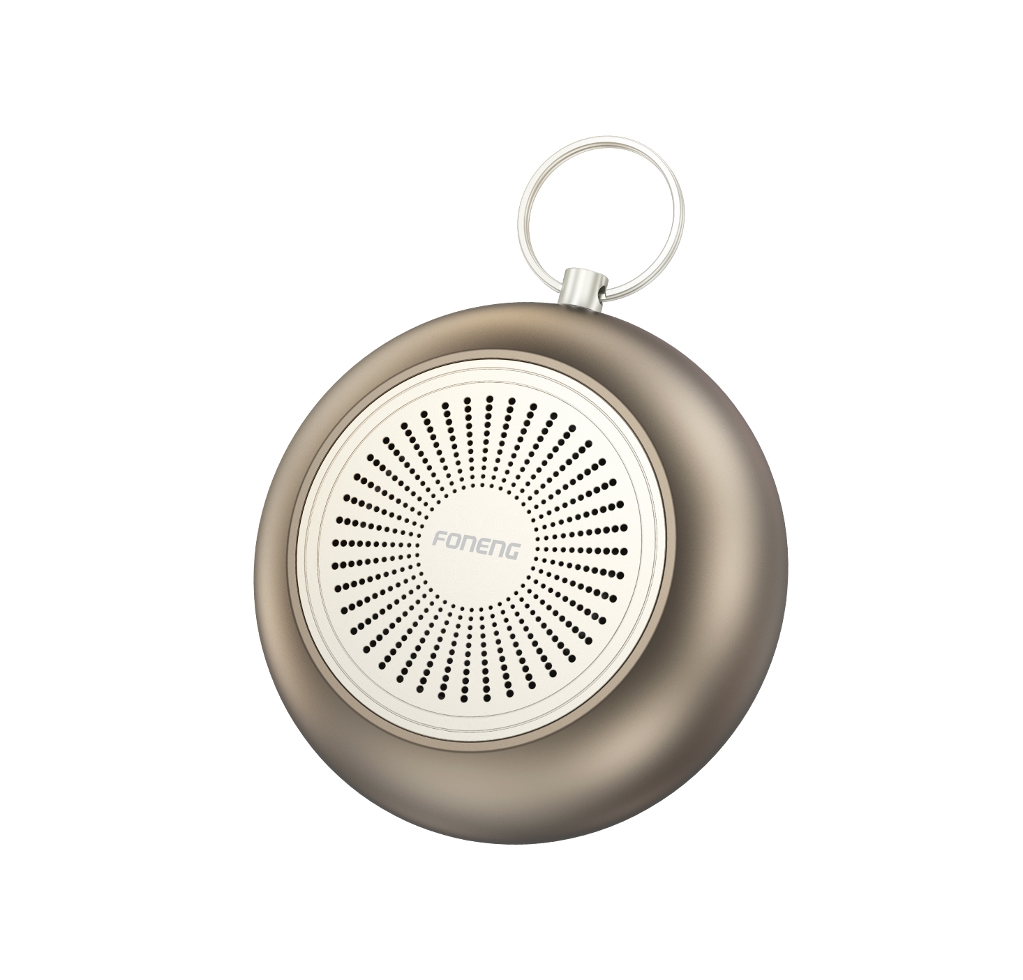 Foneng M1 Mini Portable IP67 Waterproof Metal Bluetooth Speaker - Χρυσό