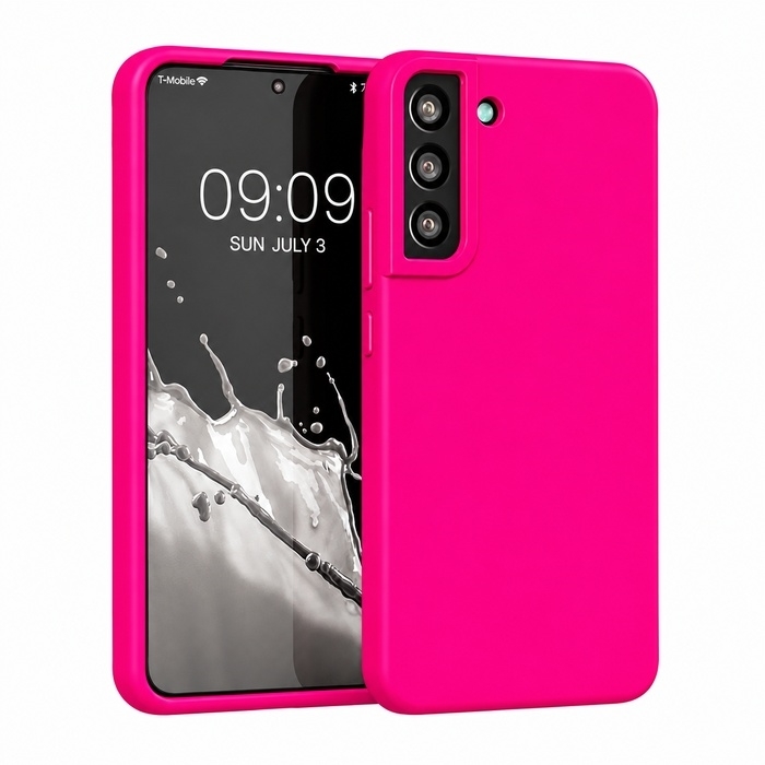 Θήκη Πλάτης Σιλικόνης Soft για Motorola Moto G60 - Χρώμα : Ροζ