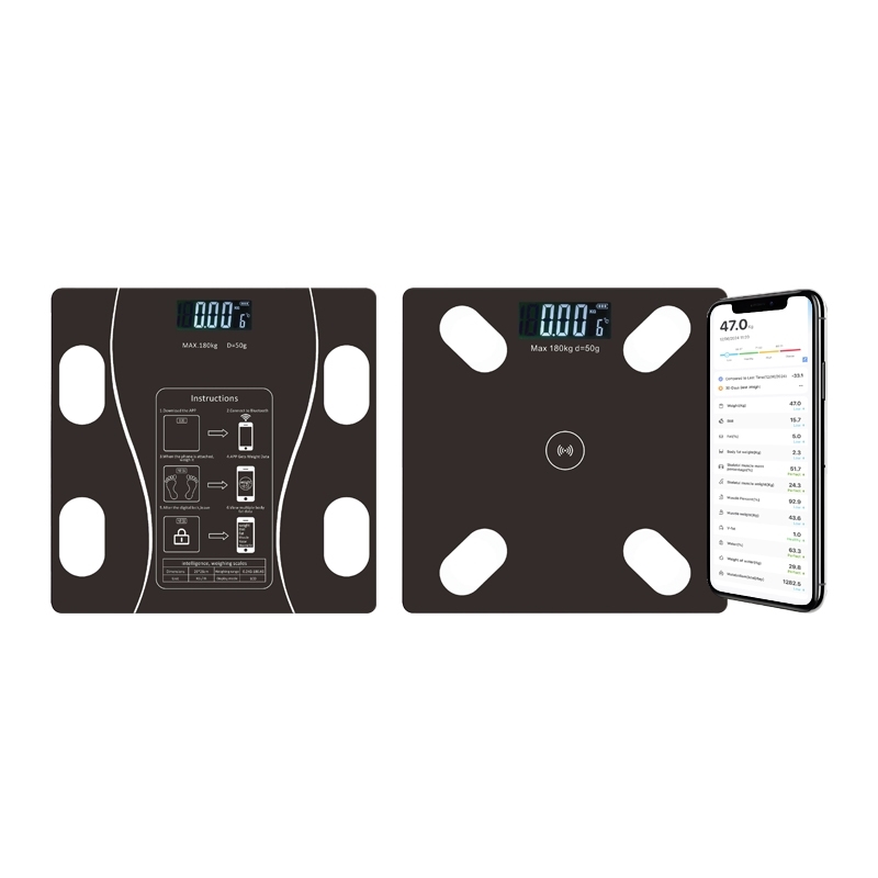 KouVolsen KOS-17015 Wireless Weight ScaleΦορητή ψηφιακή ζυγαριά αποσκευών 180KG - Μαύρο