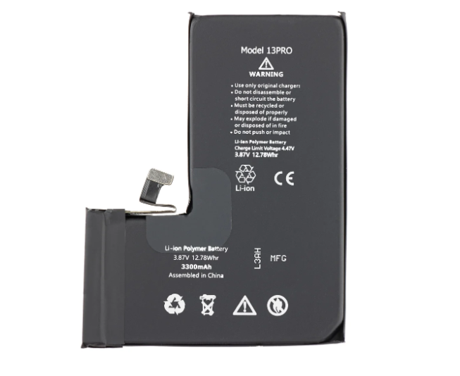 PRIO Διαγνώσιμη Μπαταρία Αντικατάστασης για iPhone 13 Pro – 3095 mAh (3.87V / 11.97Wh) Μπαταρία Li-Ion Polymer
