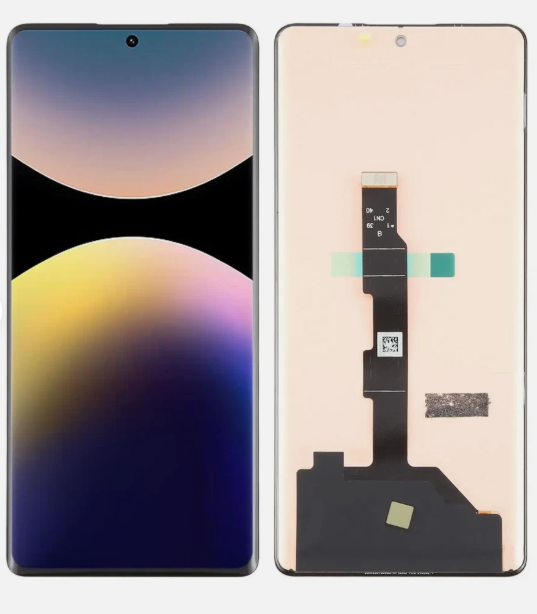 OLED Full HD Οθόνη LCD με Μηχανισμό Αφής για Xiaomi Redmi Note 14 Pro 4G - Χρώμα: Μαύρο